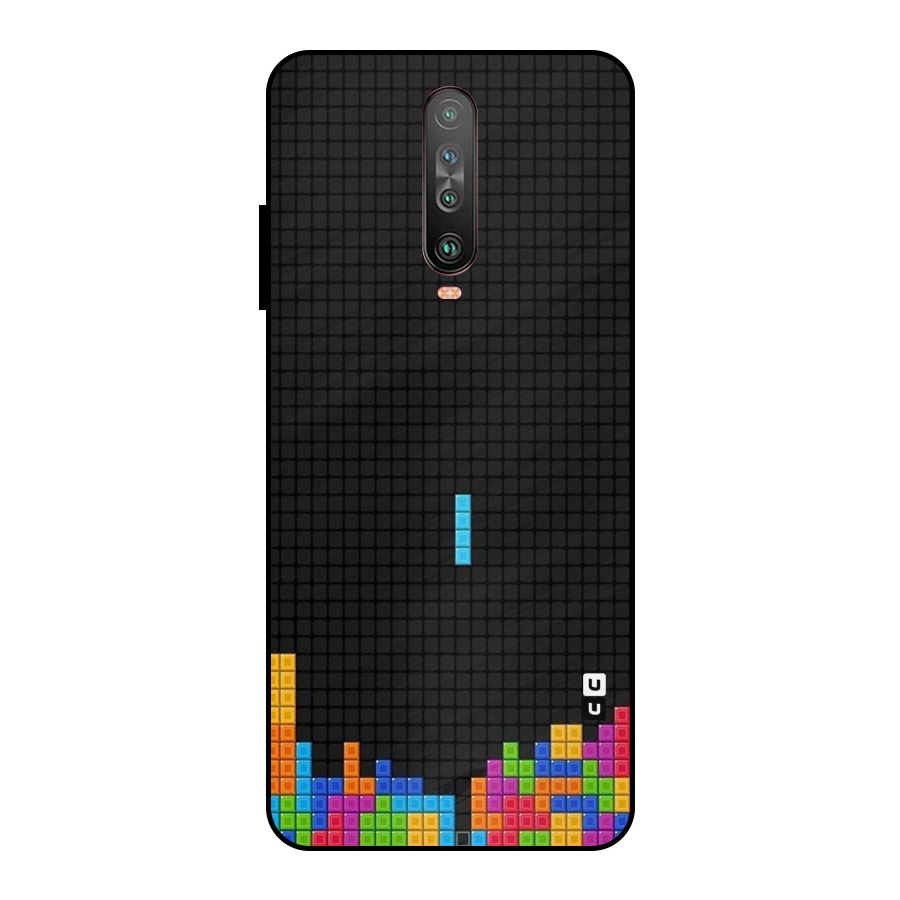 Game Play Metal Back Case for Poco X2