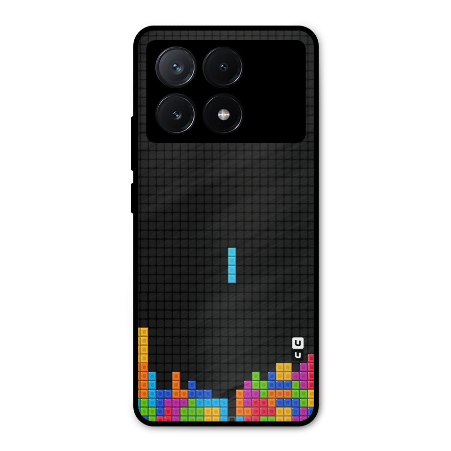 Game Play Metal Back Case for Poco X6 Pro