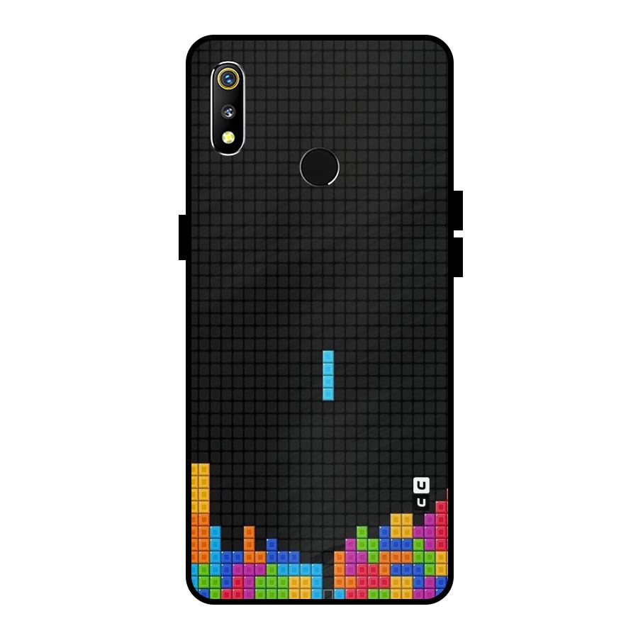 Game Play Metal Back Case for Realme 3