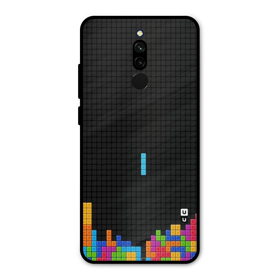 Game Play Metal Back Case for Redmi 8