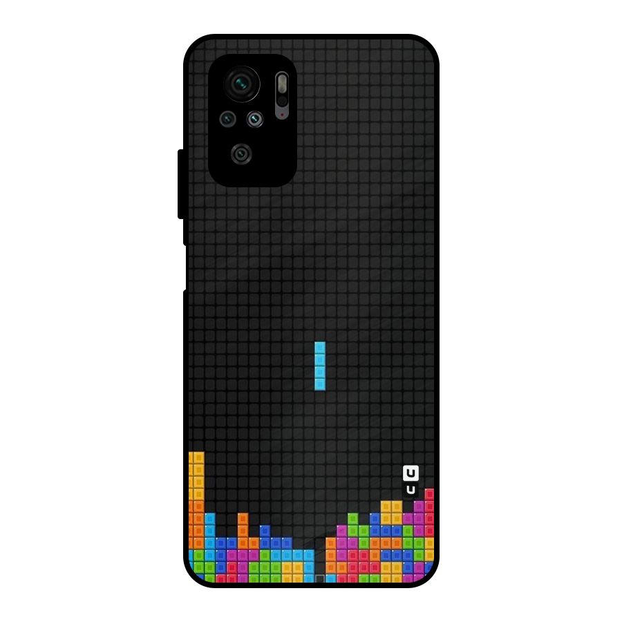 Game Play Metal Back Case for Redmi Note 10S