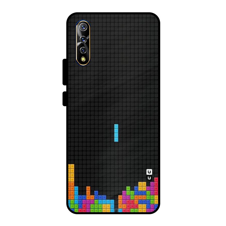 Game Play Metal Back Case for Vivo S1
