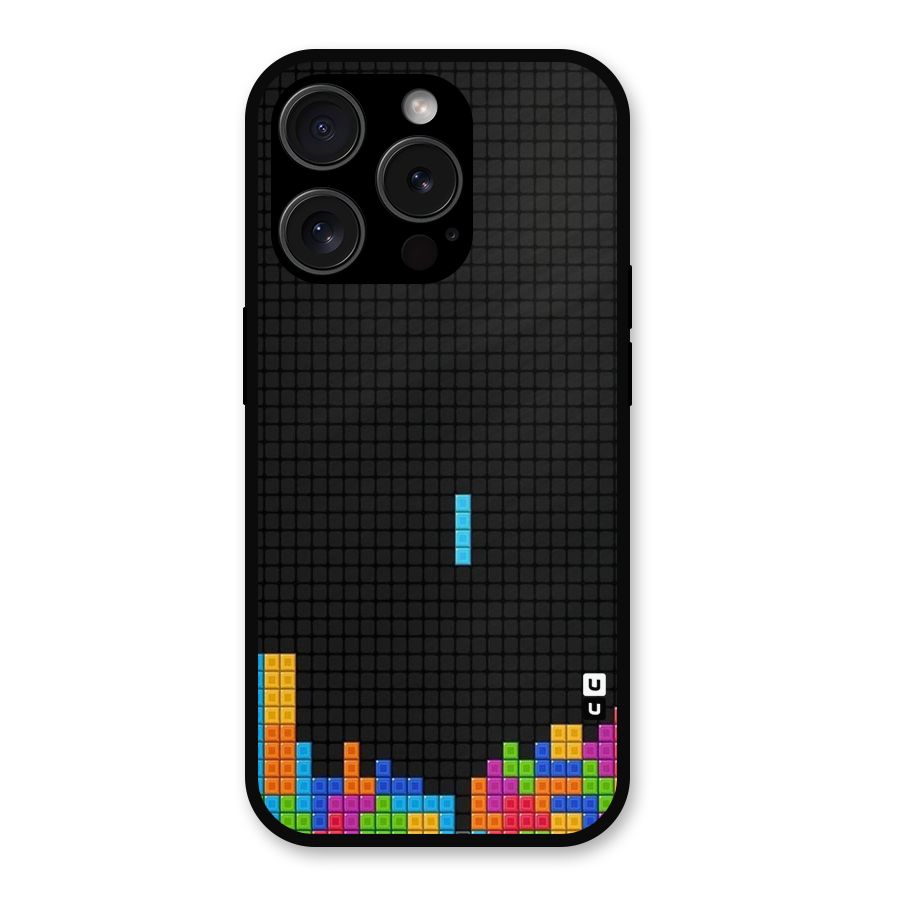 Game Play Metal Back Case for iPhone 15 Pro