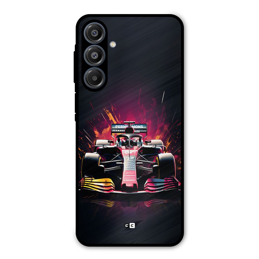 Game Racing Metal Back Case for Galaxy A16 5G