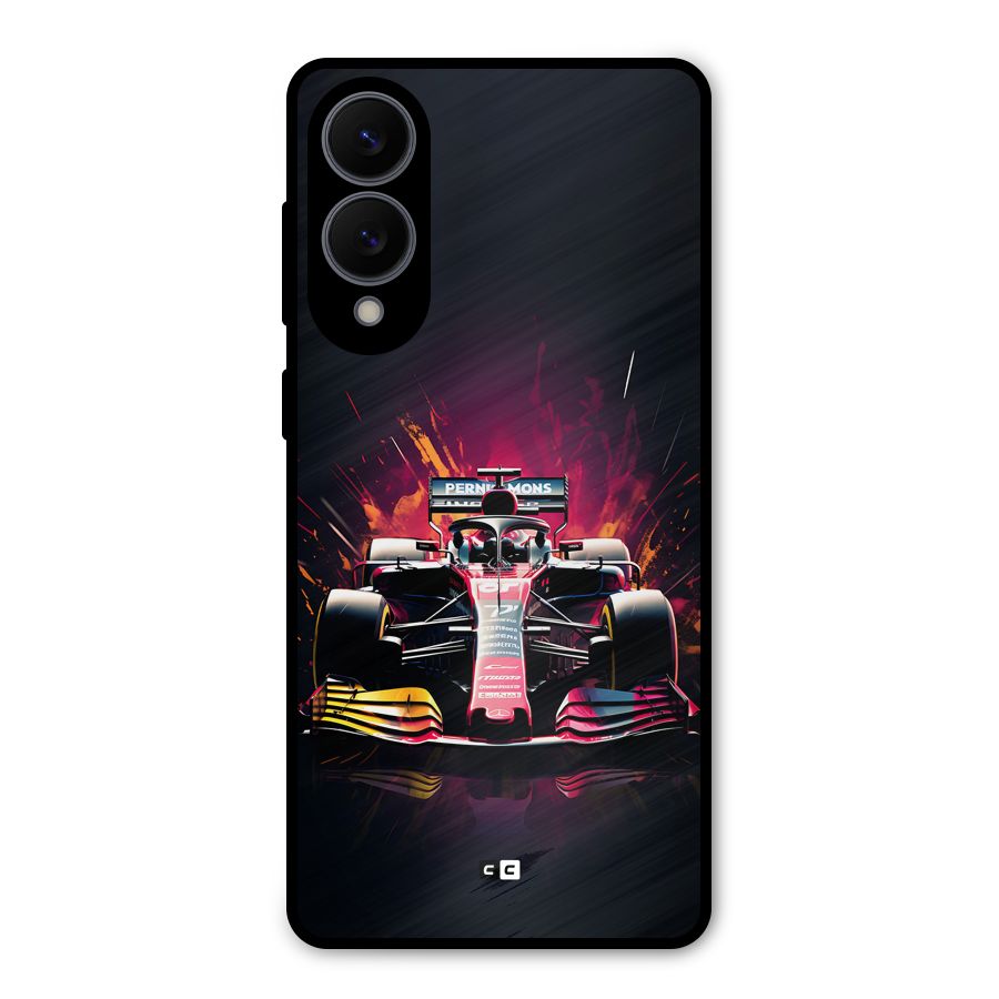 Game Racing Metal Back Case for Galaxy S25 Edge