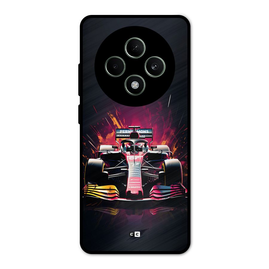 Game Racing Metal Back Case for Oppo F27
