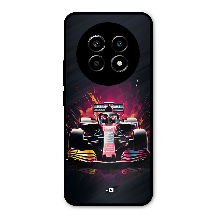 Game Racing Metal Back Case for Realme 14 Pro Lite