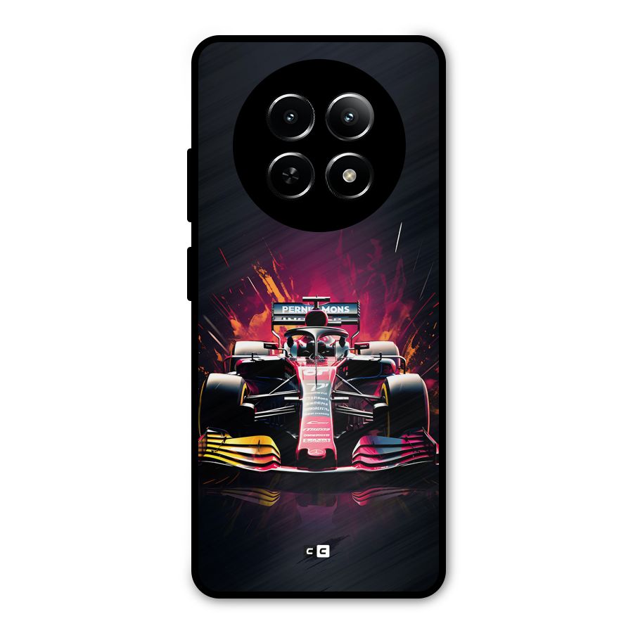 Game Racing Metal Back Case for Realme Narzo N65