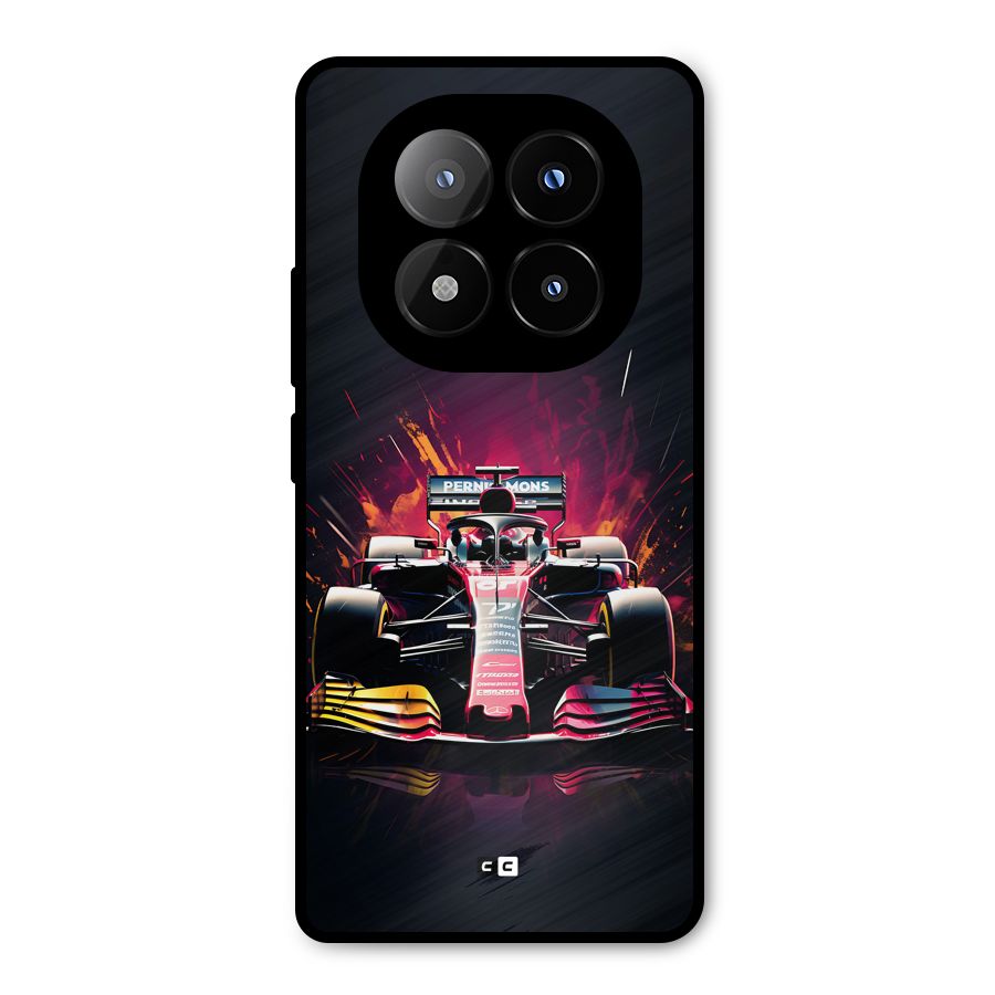 Game Racing Metal Back Case for Redmi Note 14 Pro Plus 5G