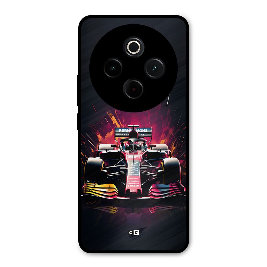 Game Racing Metal Back Case for Vivo T4
