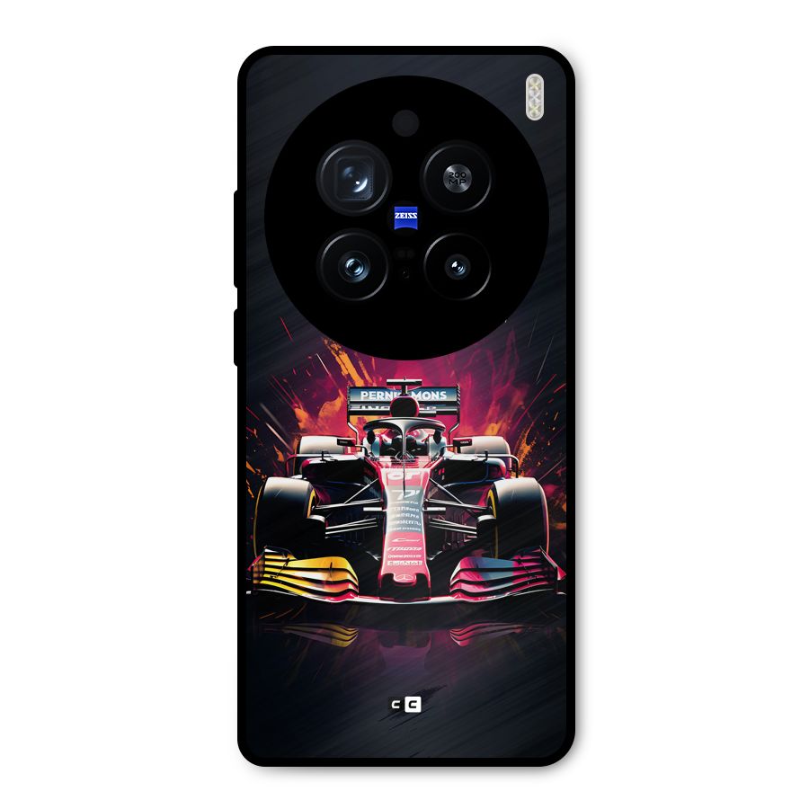 Game Racing Metal Back Case for Vivo X200 Pro