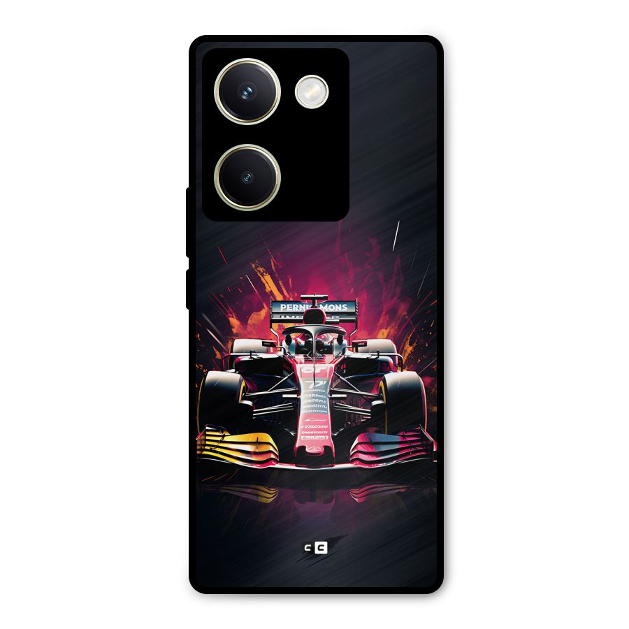 Game Racing Metal Back Case for Vivo Y200 Pro