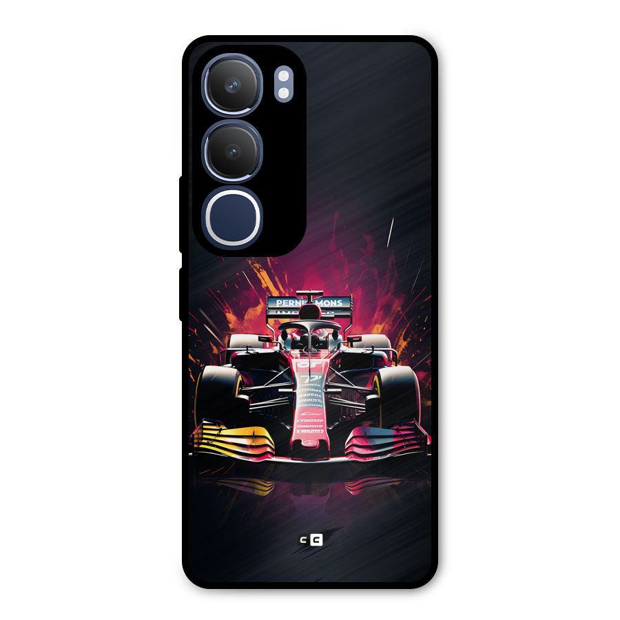 Game Racing Metal Back Case for Vivo Y29