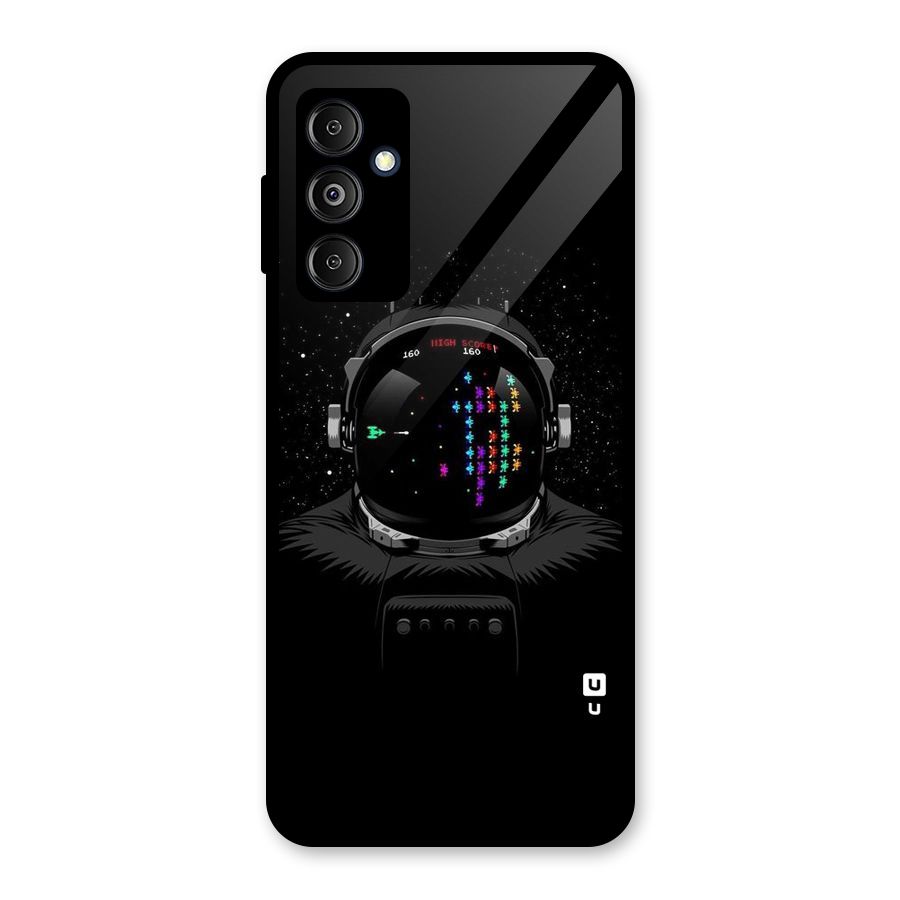 Gamer Head Glass Back Case for Galaxy M14 5G