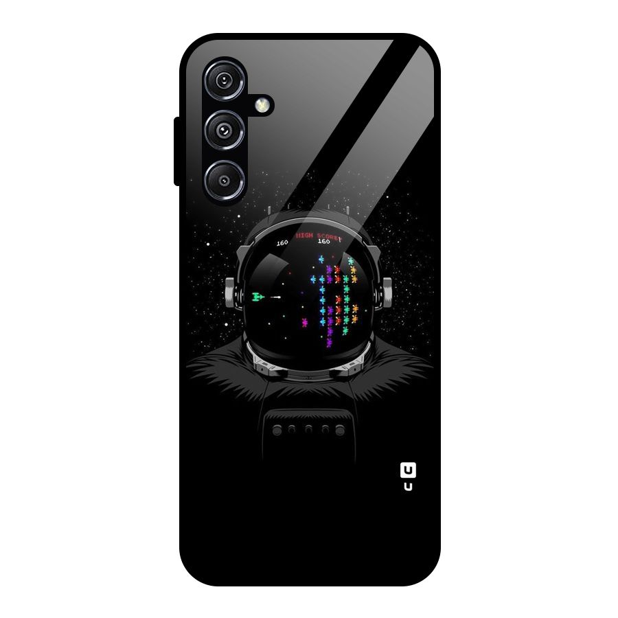 Gamer Head Glass Back Case for Galaxy M34 5G
