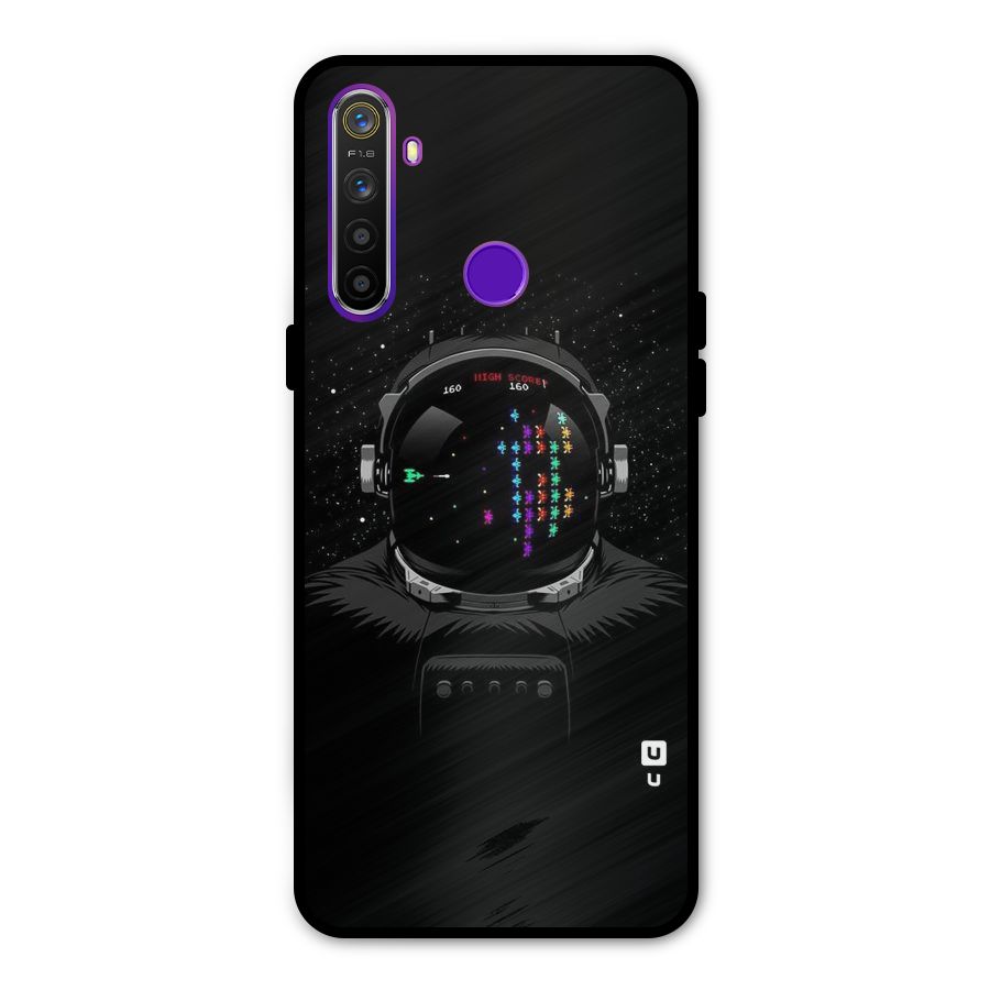 Gamer Head Glass Back Case for Realme 5s