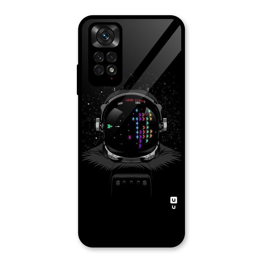Gamer Head Glass Back Case for Redmi Note 11S