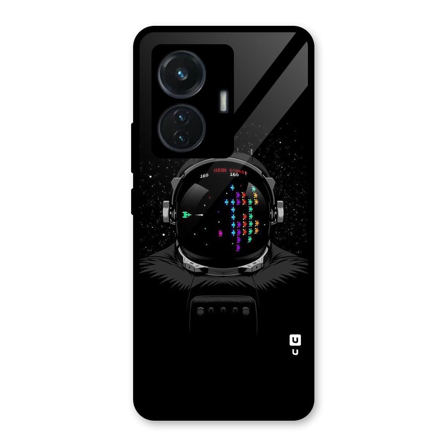 Gamer Head Glass Back Case for Vivo T1 44W