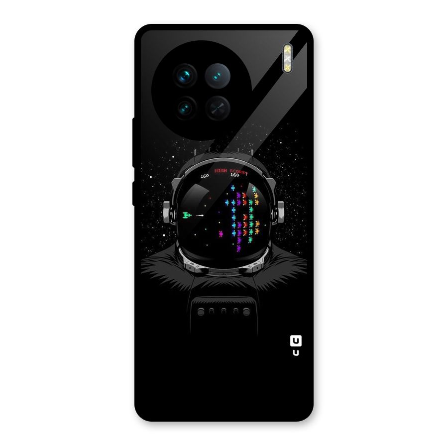 Gamer Head Glass Back Case for Vivo X90