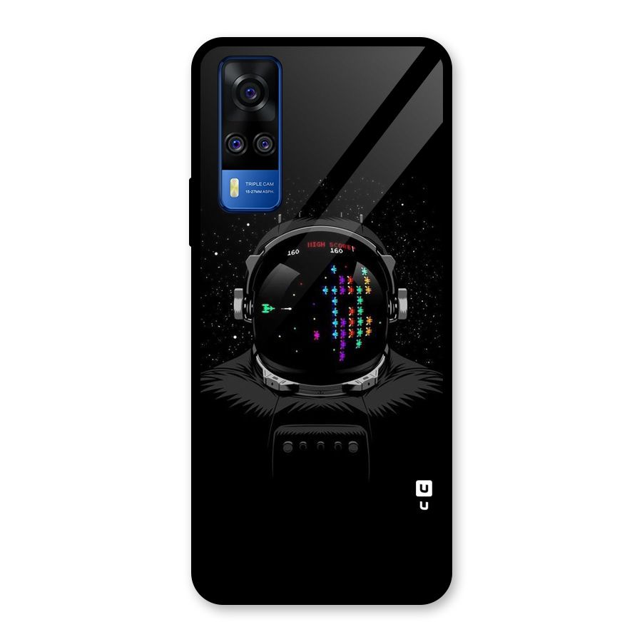Gamer Head Glass Back Case for Vivo Y31