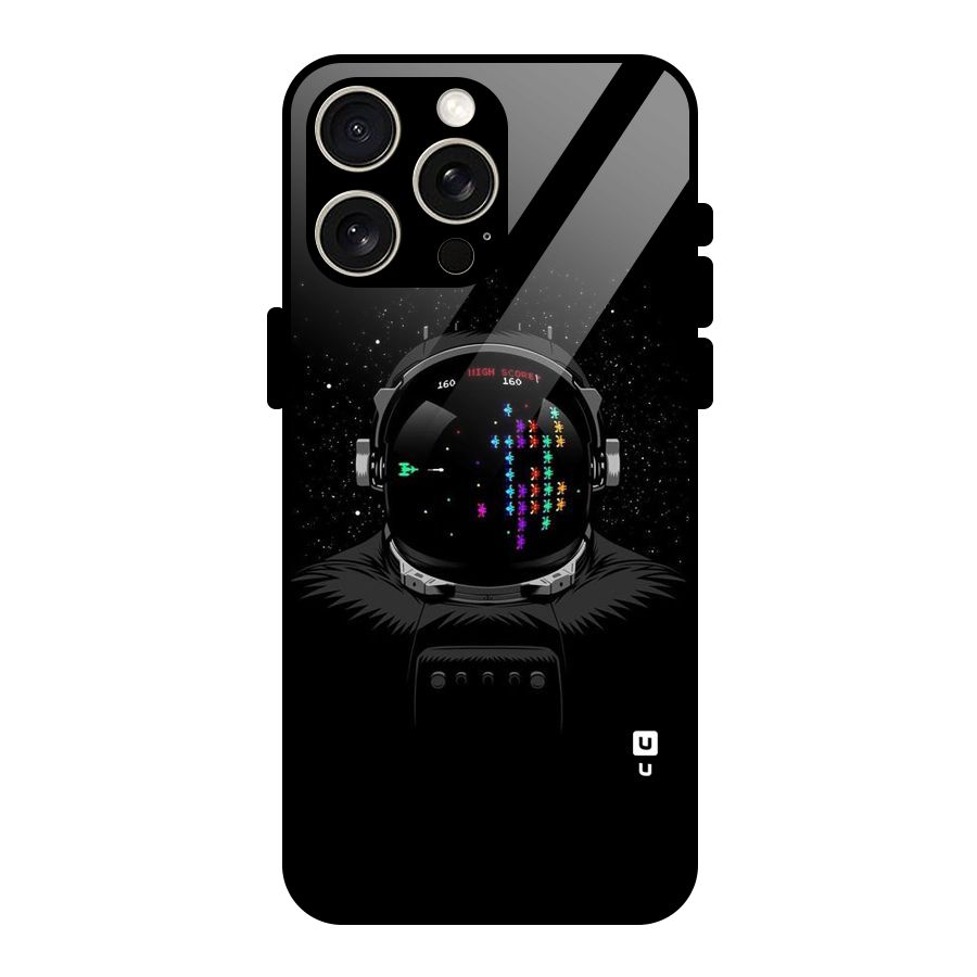 Gamer Head Glass Back Case for iPhone 15 Pro Max