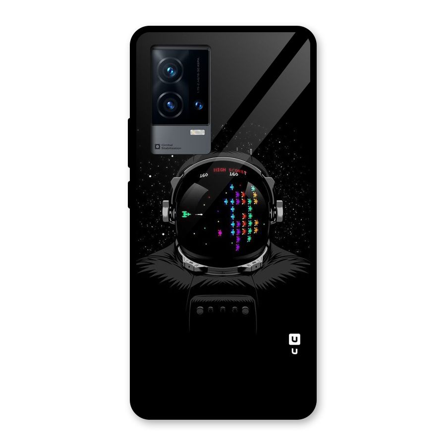 Gamer Head Glass Back Case for iQOO 9 5G