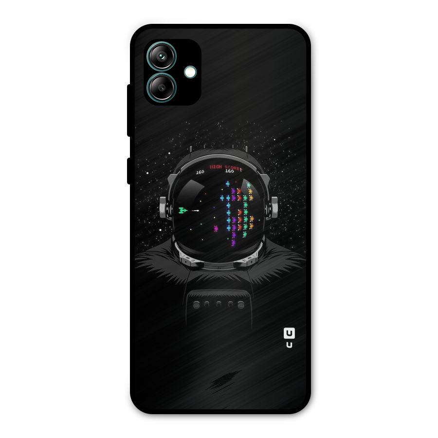 Gamer Head Metal Back Case for Galaxy A04