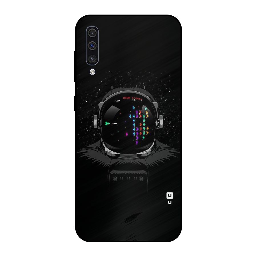 Gamer Head Metal Back Case for Galaxy A50