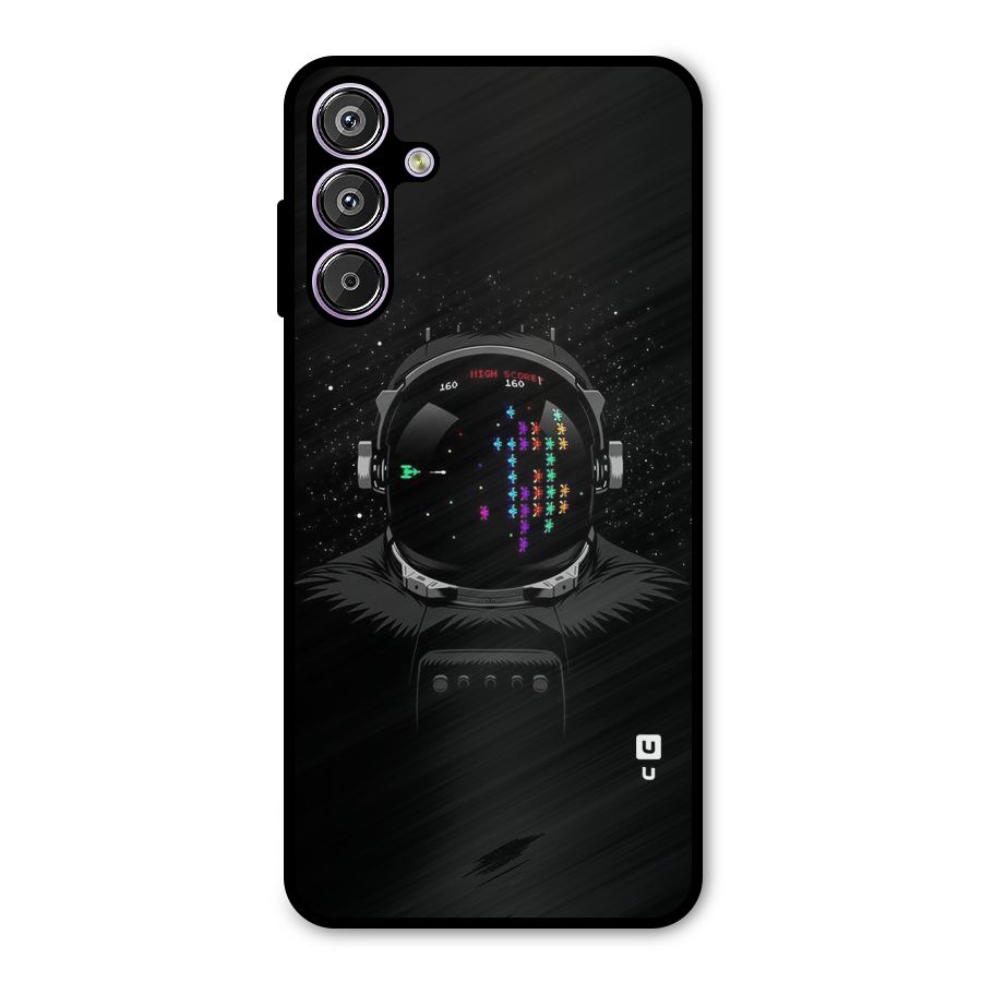 Gamer Head Metal Back Case for Galaxy M15