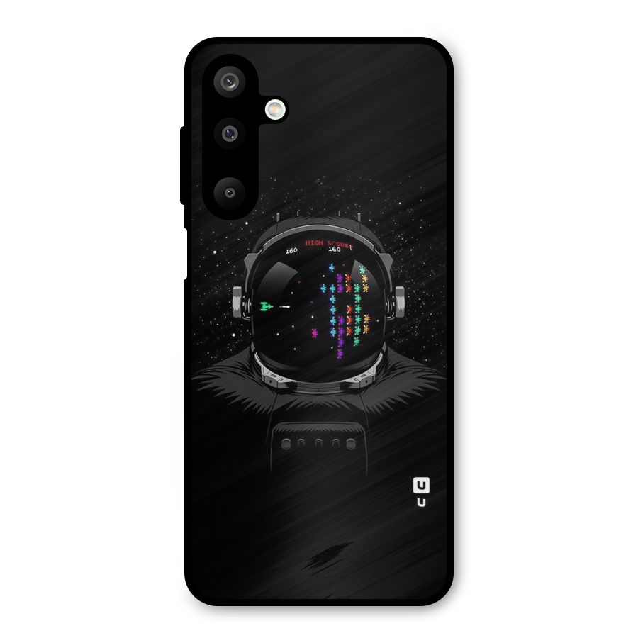 Gamer Head Metal Back Case for Galaxy M16
