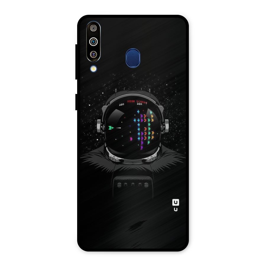 Gamer Head Metal Back Case for Galaxy M30