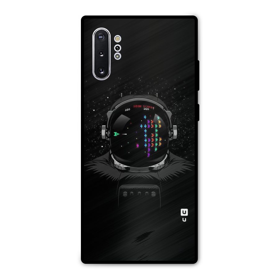 Gamer Head Metal Back Case for Galaxy Note 10 Plus