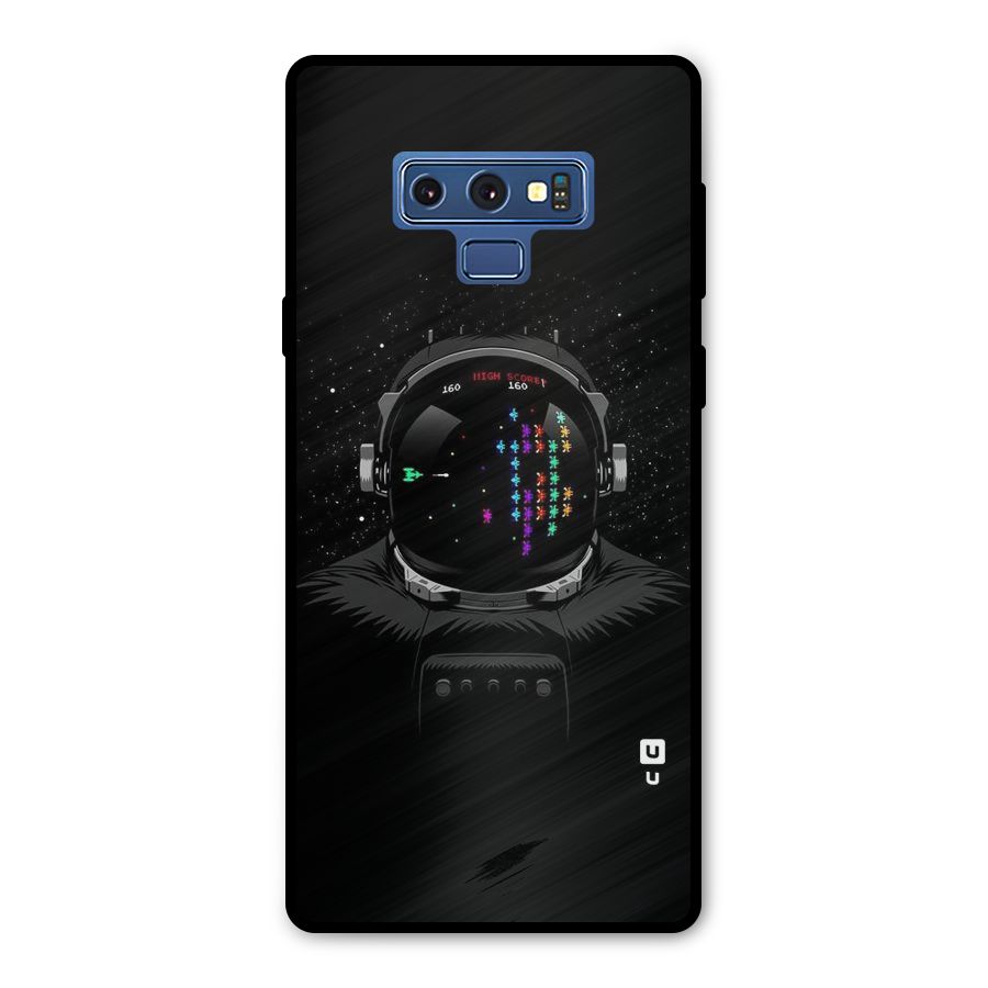 Gamer Head Metal Back Case for Galaxy Note 9