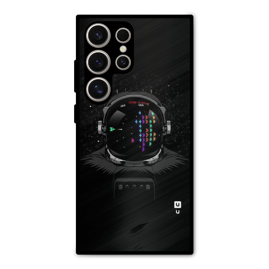 Gamer Head Metal Back Case for Galaxy S24 Ultra