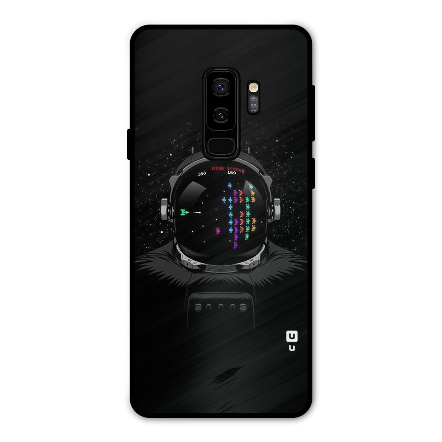 Gamer Head Metal Back Case for Galaxy S9 Plus