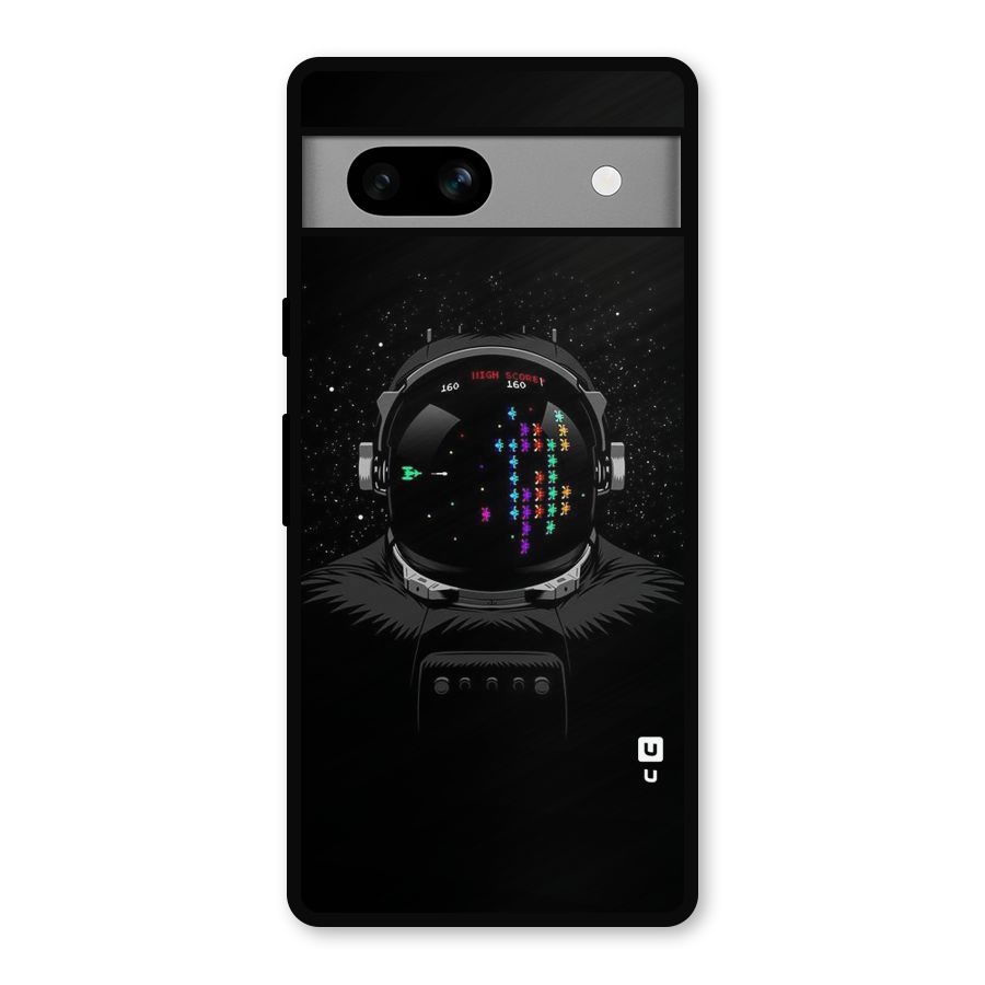 Gamer Head Metal Back Case for Google Pixel 7a