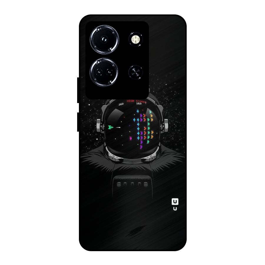 Gamer Head Metal Back Case for Infinix Note 30 5G