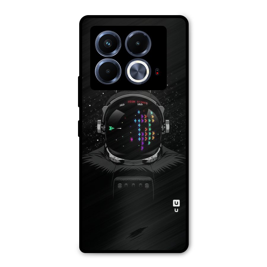 Gamer Head Metal Back Case for Infinix Note 40 5G