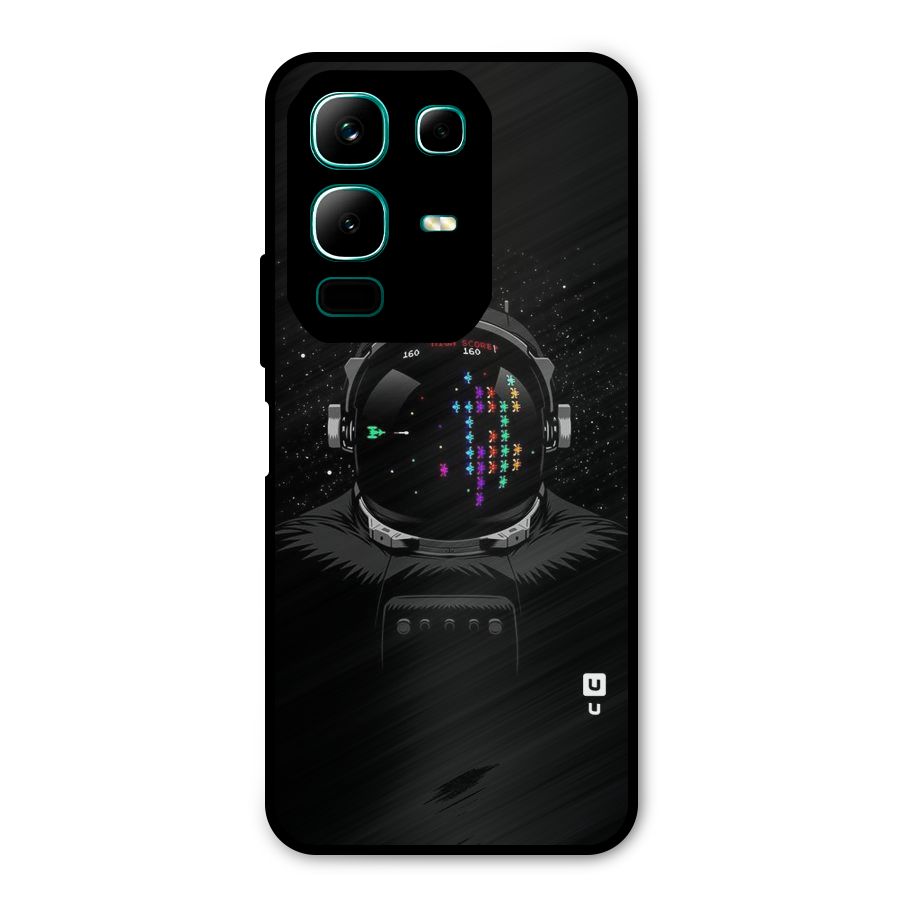 Gamer Head Metal Back Case for Infinix Note 50x