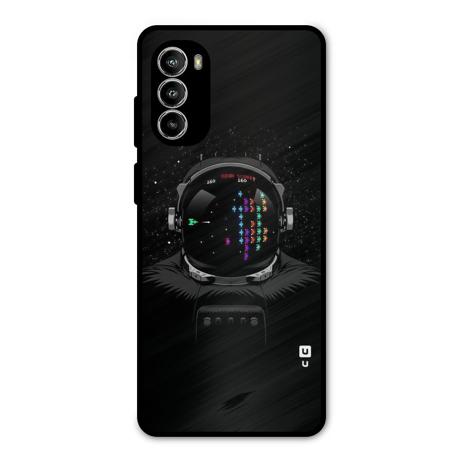 Gamer Head Metal Back Case for Moto G82