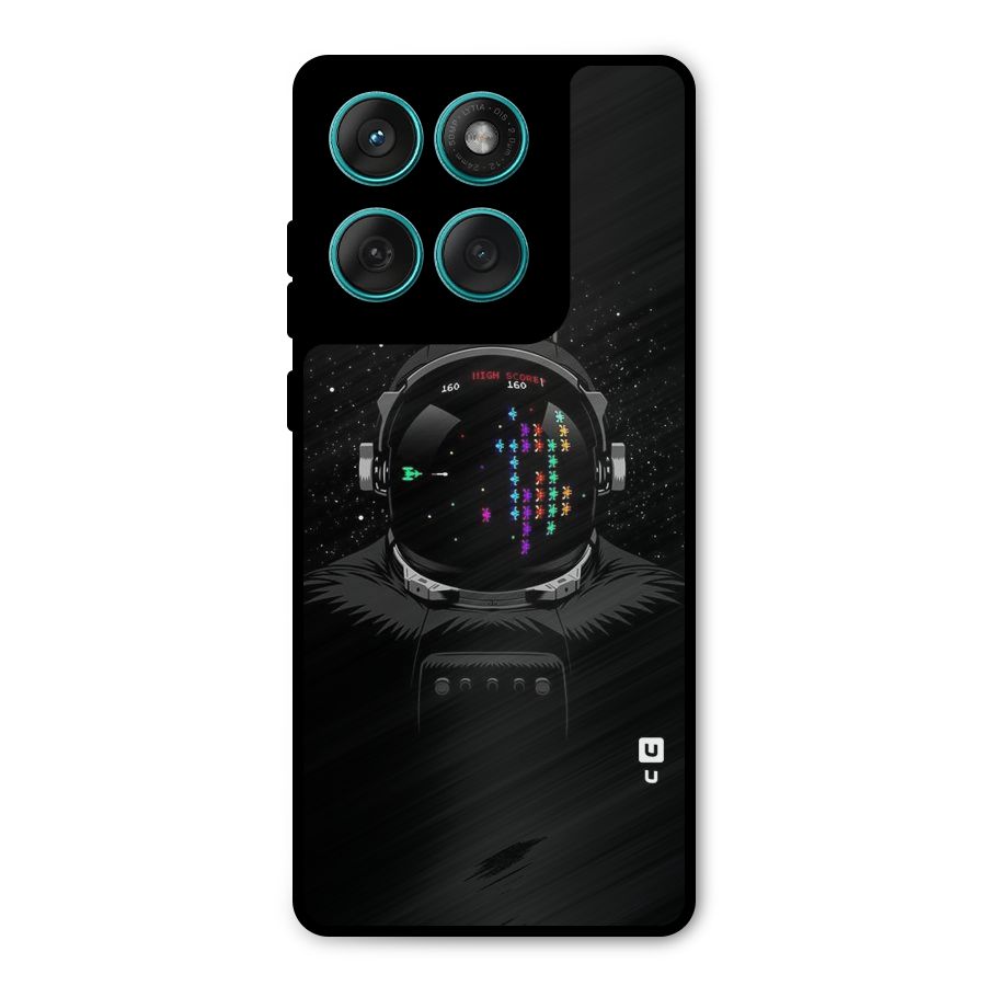 Gamer Head Metal Back Case for Motorola Edge 60