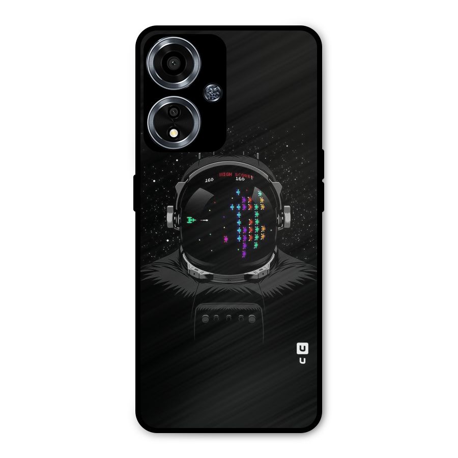 Gamer Head Metal Back Case for Oppo A59