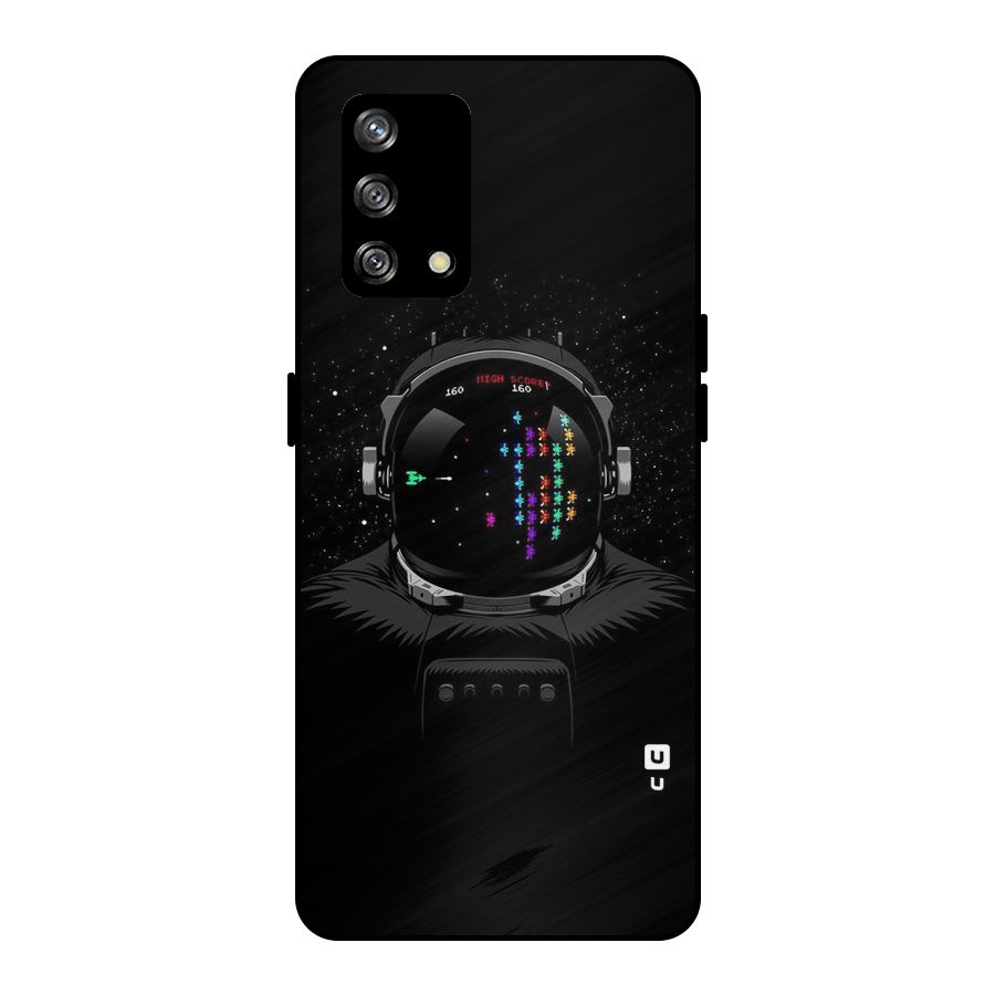 Gamer Head Metal Back Case for Oppo F19