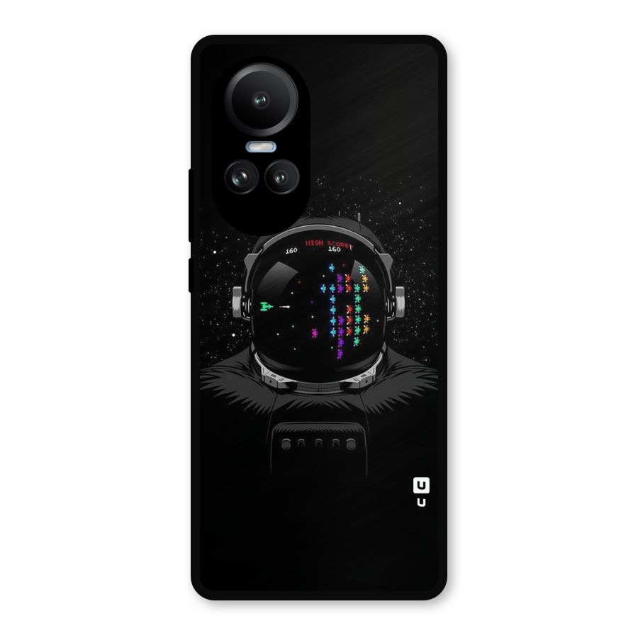Gamer Head Metal Back Case for Oppo Reno10 Pro