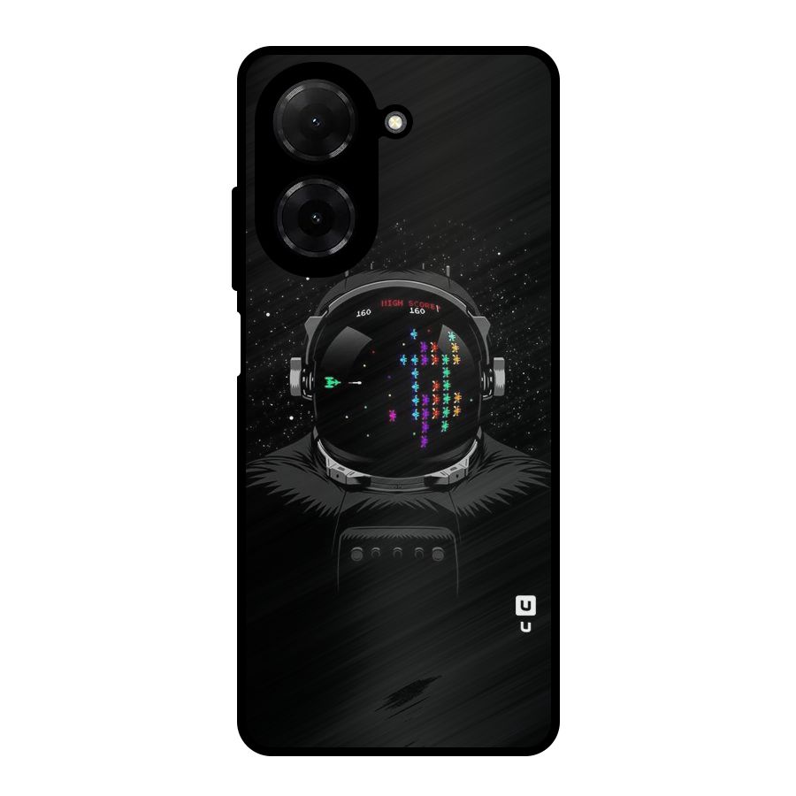Gamer Head Metal Back Case for Poco C71