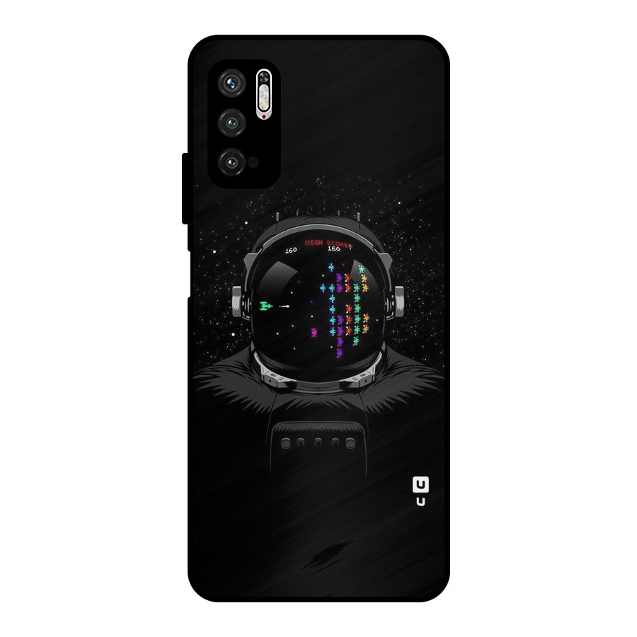 Gamer Head Metal Back Case for Poco M3 Pro 5G