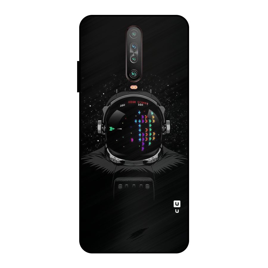 Gamer Head Metal Back Case for Poco X2