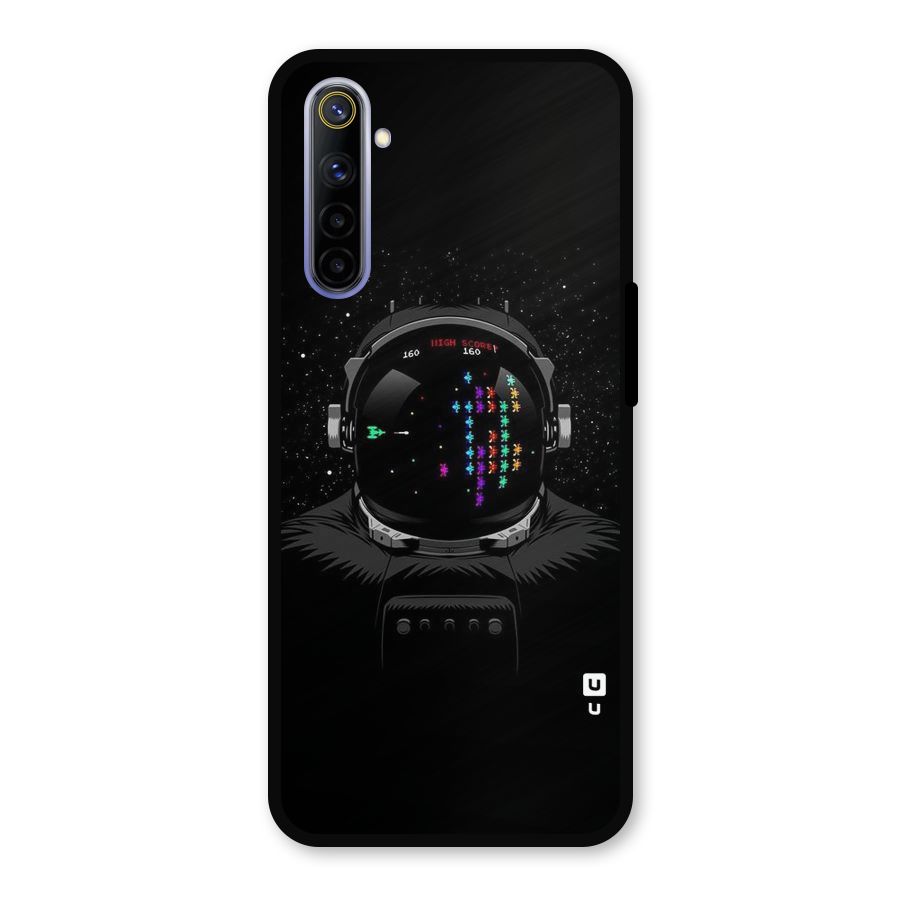 Gamer Head Metal Back Case for Realme 6