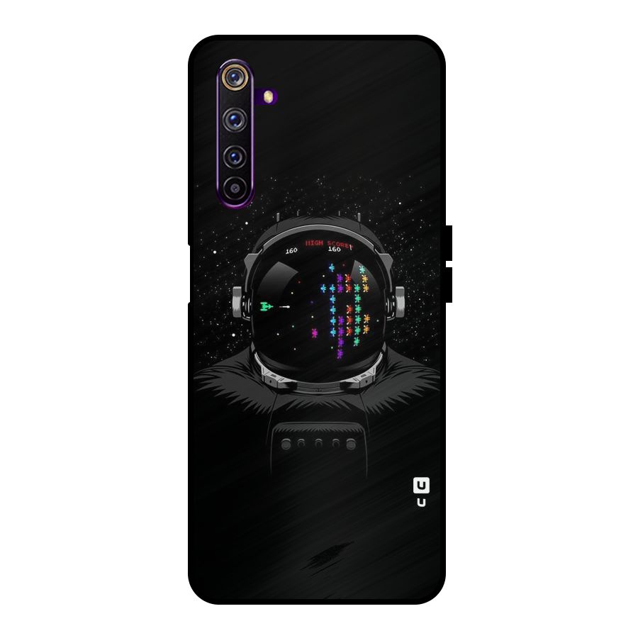 Gamer Head Metal Back Case for Realme 6 Pro