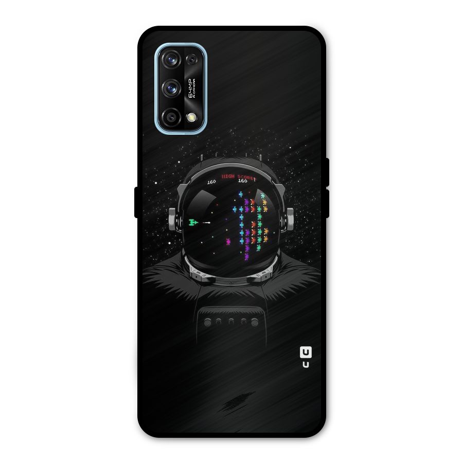 Gamer Head Metal Back Case for Realme 7 Pro